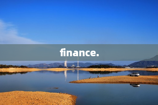 finance.